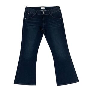 Hudson Collin Mid Rise Bootcut Crop Dark Wash Size 30 or 10